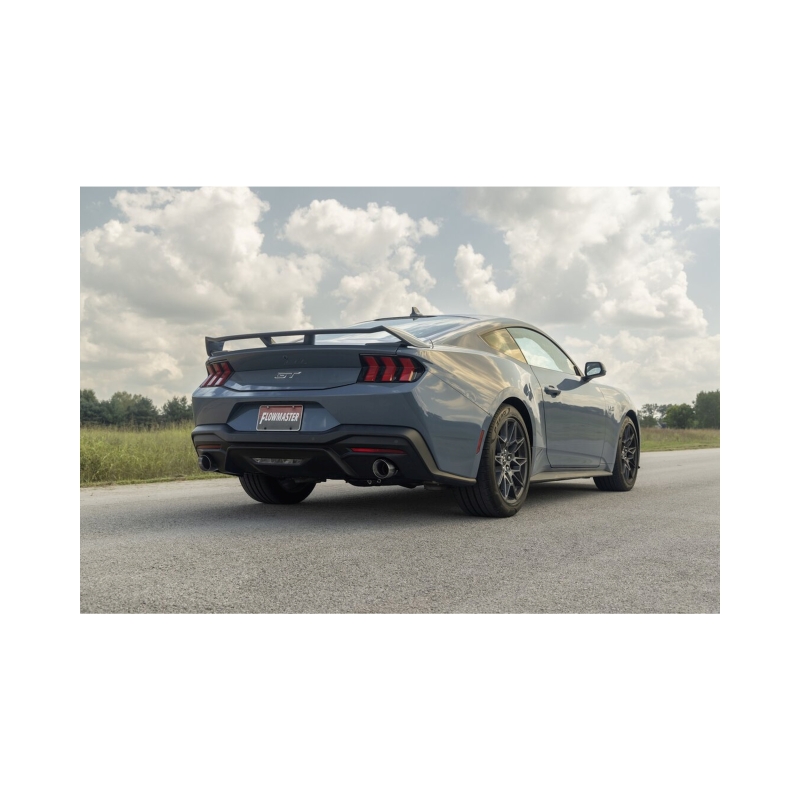 Ford Mustang GT Performance Exhaust - Flowmaster - American Thunder Axle-Back - `24-`26