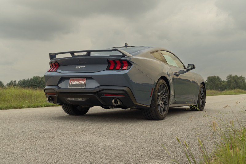 Ford Mustang GT Performance Exhaust - Rear - Flowmaster - Outlaw Axle-Back - `24-`26