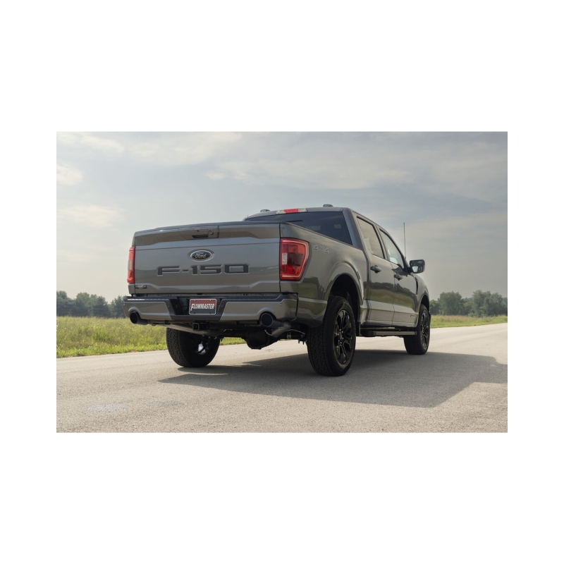 Ford F-150 Performance Exhaust - Flowmaster - Outlaw Cat-Back - Black - `21-`26