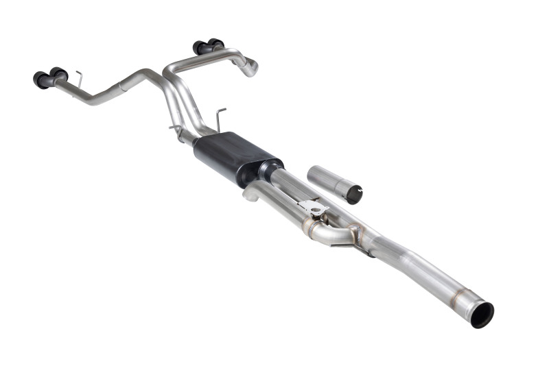 Chevrolet Silverado Performance Exhaust - Flowmaster - American Thunder Cat-Back - Black - `24-`26