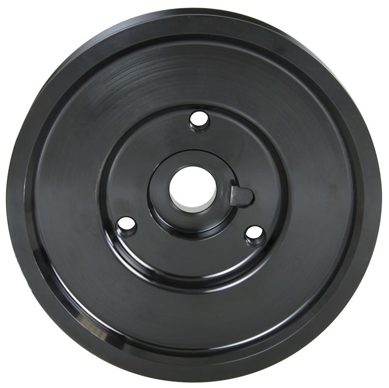 Volkswagen Golf Engine Harmonic Balancer - Fluidampr - Steel Internally Balanced - Black Zinc Chromate - `91-`08