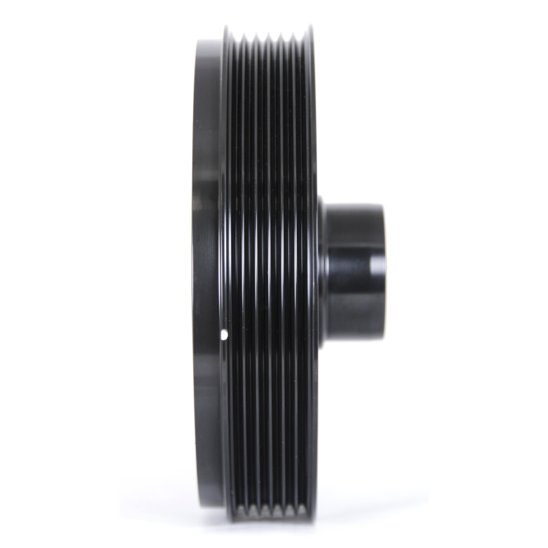 Mitsubishi Evolution Crankshaft Damper - Fluidampr - Internally Balanced - Black Zinc Chromate - `08-`15