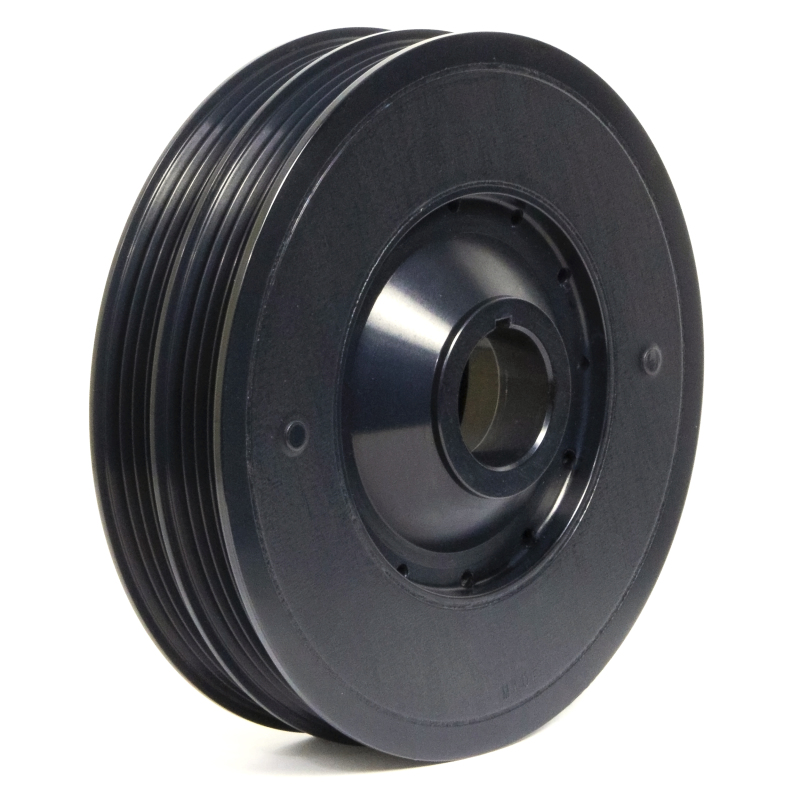 Acura B Series Engine Harmonic Balancer - Fluidampr - Internally Balanced Damper - Black - `90-`01