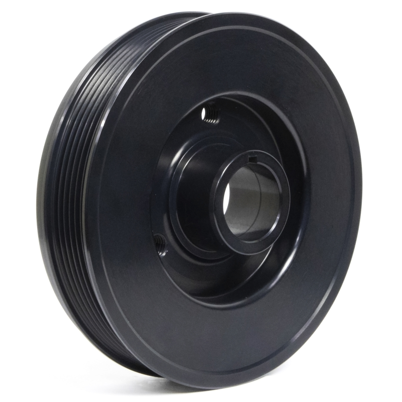 Ford Barra Crankshaft Damper - Fluidampr - Internally Balanced, 10% Underdrive - Black Zinc - `02-`16