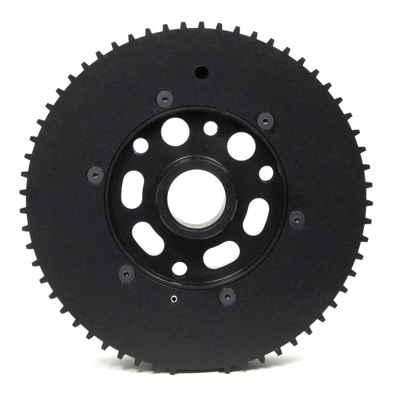 Ford Mustang Crankshaft Damper - Fluidampr - Internally Balanced, Harmonic Balancer - Black Zinc Chromate - `15-`23