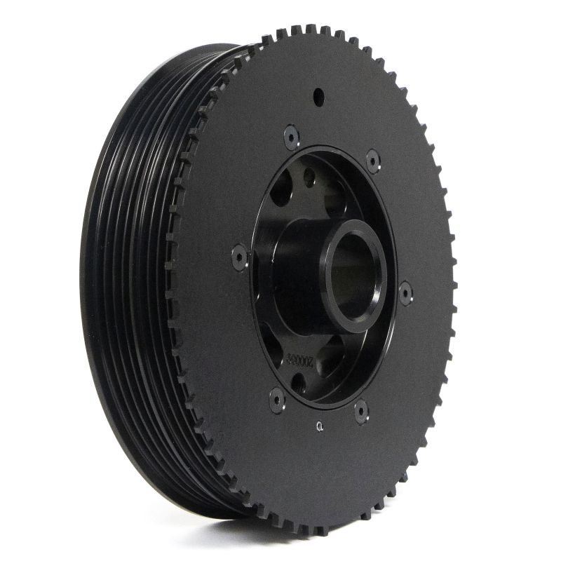Ford Ranger Crankshaft Damper - Fluidampr - Internally Balanced, Harmonic Balancer - Black Zinc Chromate - `19-`25