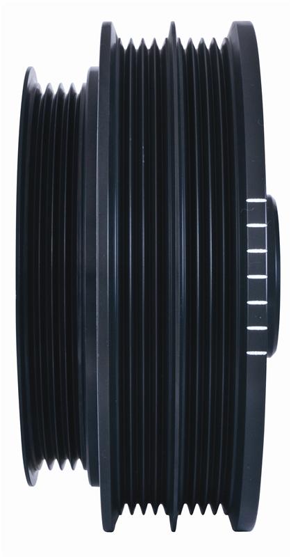 Nissan Skyline Crankshaft Damper - Fluidampr - Steel Internally Balanced - Black Zinc - `93-`02