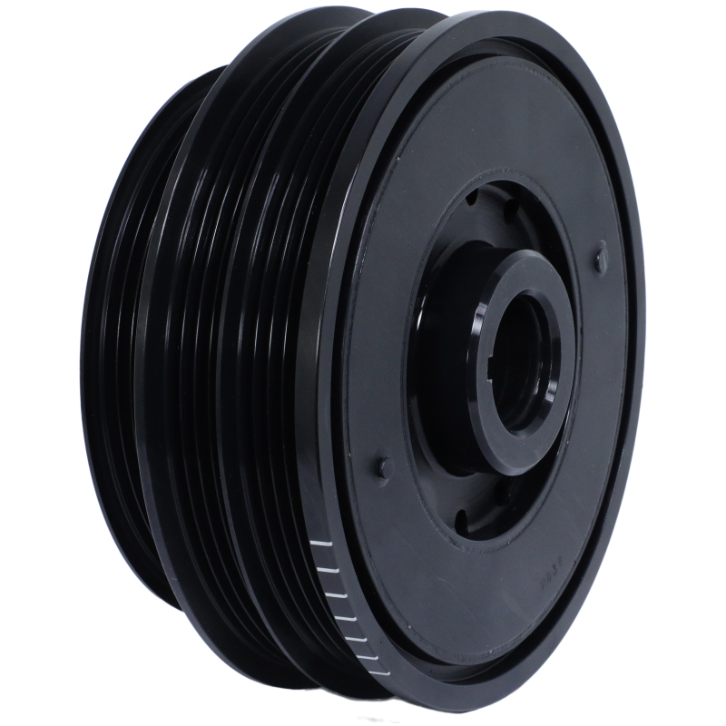 Nissan Skyline Crankshaft Damper - Fluidampr - Steel Internally Balanced - Black Zinc - `93-`02