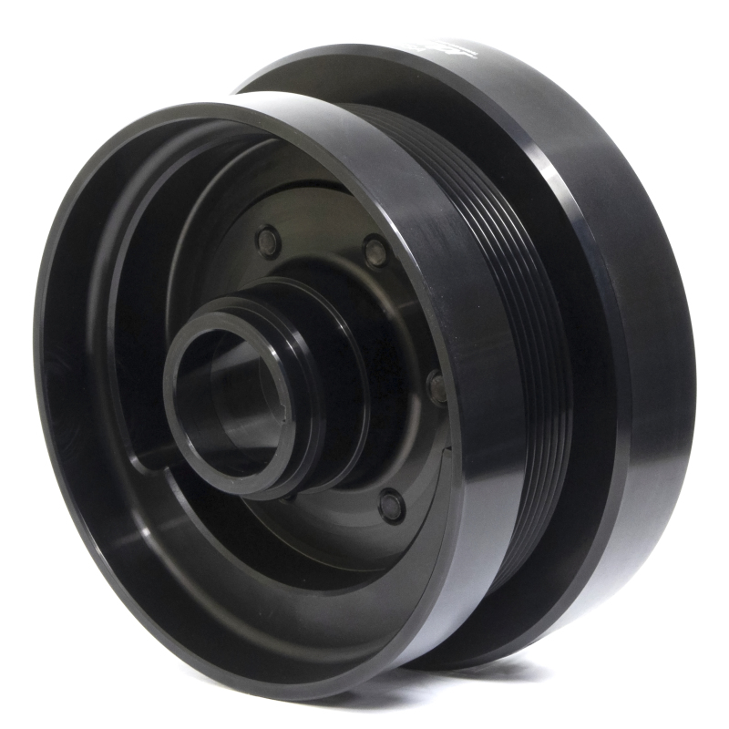 Ford PowerStroke Engine Harmonic Balancer - Fluidampr - Fluidampr Performance Diesel Damper - Black Zinc Chromate - `99-`03