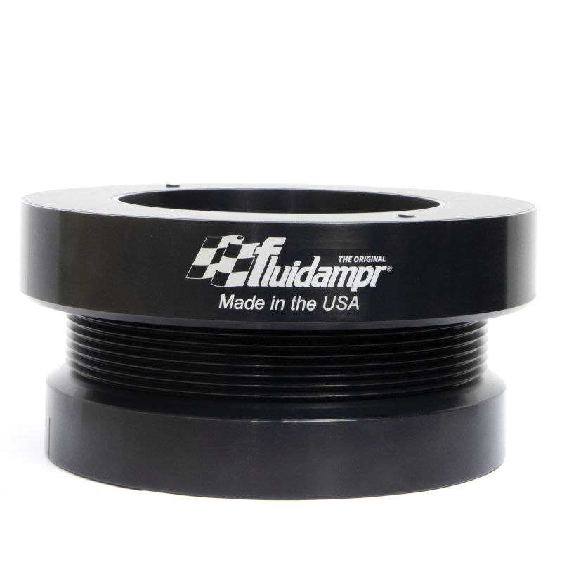 Ford PowerStroke Engine Harmonic Balancer - Fluidampr - Fluidampr Performance Diesel Damper - Black Zinc Chromate - `99-`03