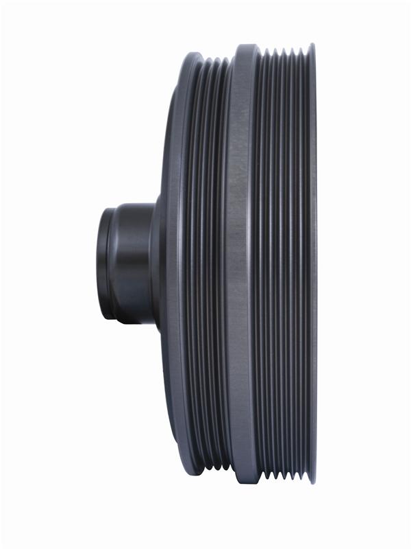 Pontiac GTO Engine Harmonic Balancer - Fluidampr - Steel Internally Balanced - Black - `98-`06