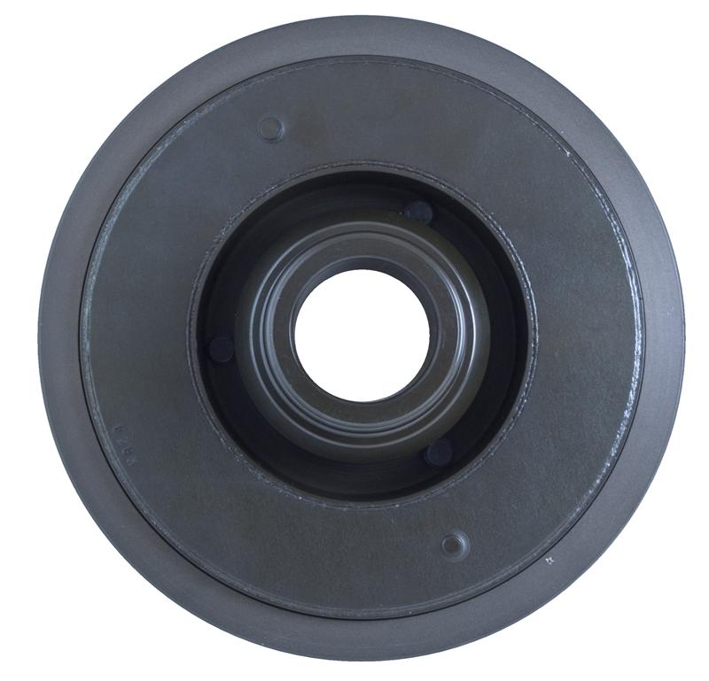 Pontiac GTO Engine Harmonic Balancer - Fluidampr - Steel Internally Balanced - Black - `98-`06