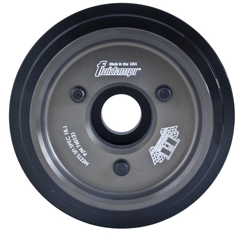 Chevrolet Camaro Crankshaft Damper - Fluidampr - Underdrive Steel Internally Balanced - Black - `10-`15