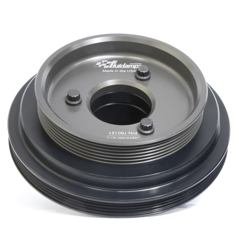 Chevrolet Camaro Crankshaft Damper - Fluidampr - Underdrive Steel Internally Balanced - Black - `10-`15