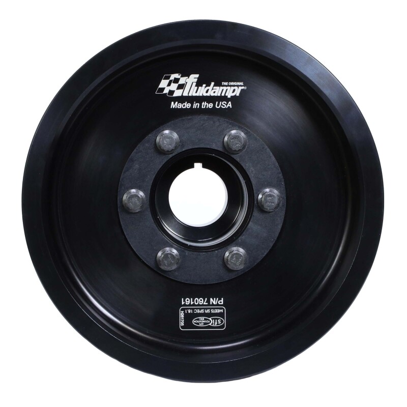 Cadillac CTS Crankshaft Damper - Fluidampr - Steel Internally Balanced - Black - `16-`19