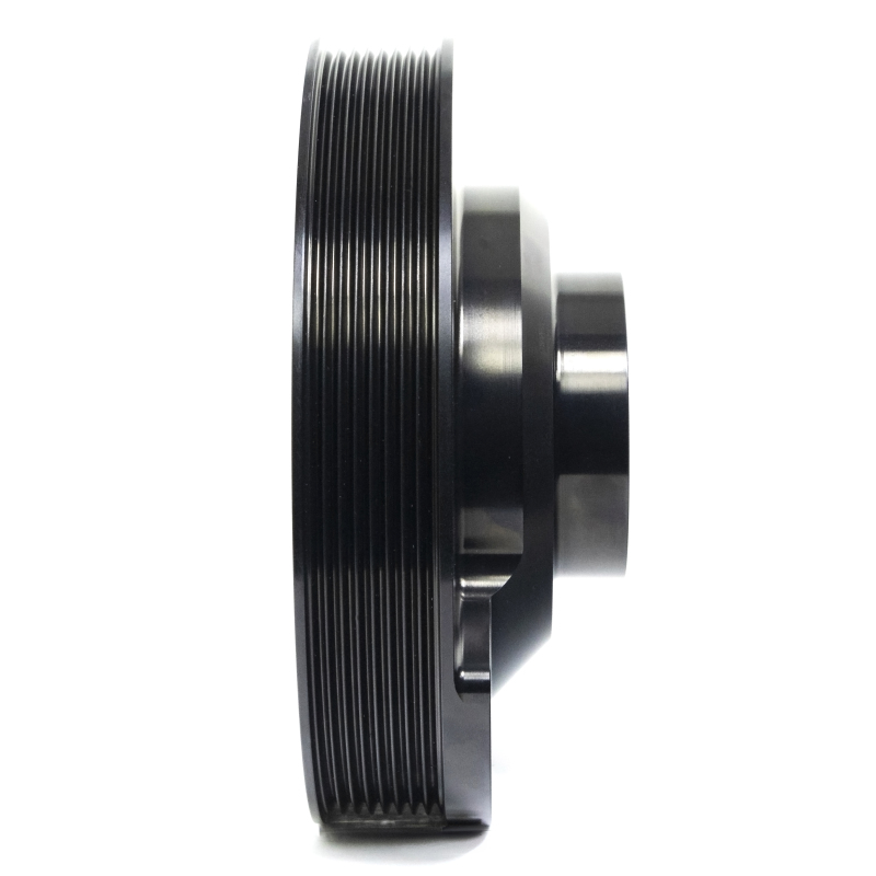 Ford Power Stroke Engine Harmonic Balancer - Fluidampr - Steel Externally Balanced Damper - Black Zinc - `11-`26