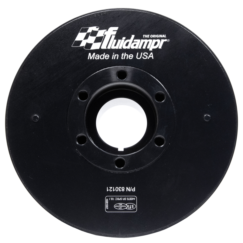 GMC Savana 3500 Harmonic Balancer - Fluidampr - Viscous, SFI 18.1, Steel, 8-3/8 in Dia - Black Zinc - `11-`16