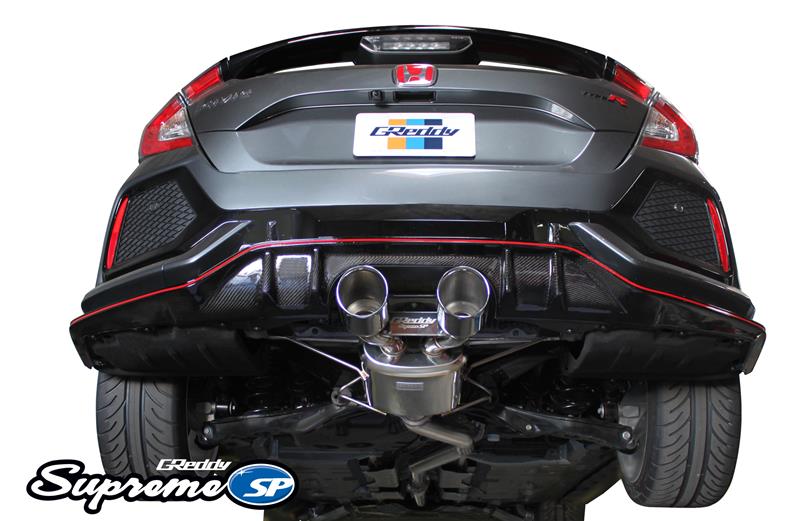Honda Civic Type-R FK8 Performance Exhaust - GReddy - Supreme SP Cat Back - `17-`27