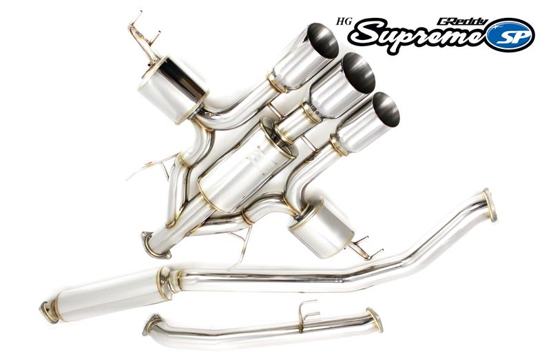Honda Civic Type-R Performance Exhaust - GReddy - High Grade Supreme SP Cat Back - `17-`27