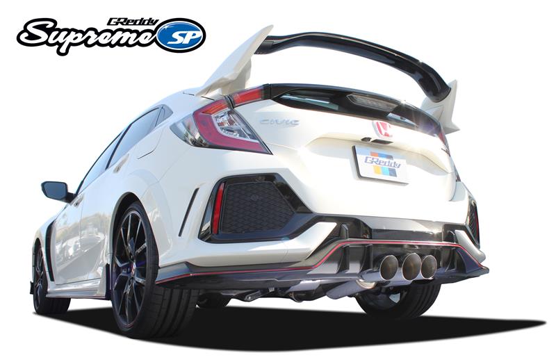 Honda Civic Type-R Performance Exhaust - GReddy - High Grade Supreme SP Cat Back - `17-`27