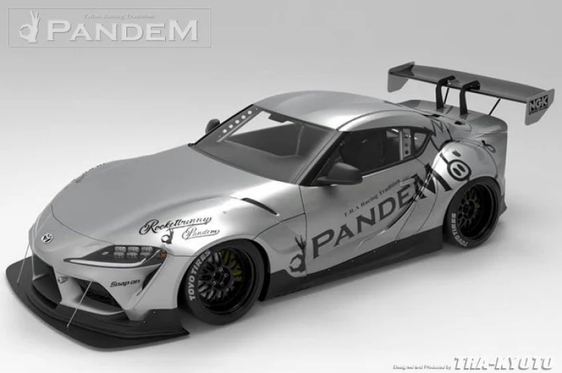 Toyota Supra Wide Body Kit - GReddy - Pandem A90 1.5 Full Kit w/ GT Wing - `20-`27