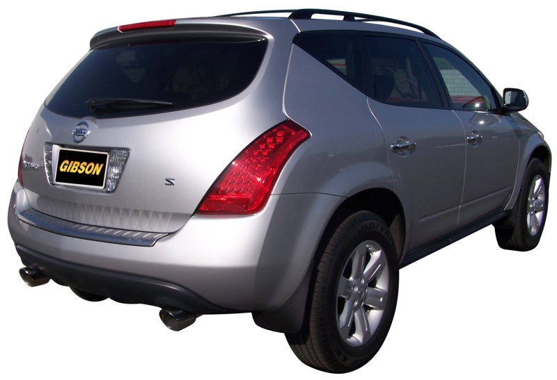 Nissan Murano Performance Exhaust - Gibson - Cat-Back Dual Split - `06-`07