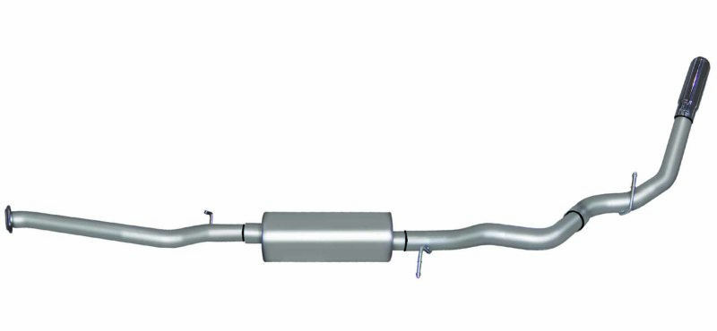 Chevrolet Silverado 1500 Performance Exhaust - Gibson - Cat Back, Single Side, Aluminized - `02-`05 Chevrolet Silverado 1500 Performance Exhaust - Gibson - Cat Back, Single Side, Aluminized - `02-`05