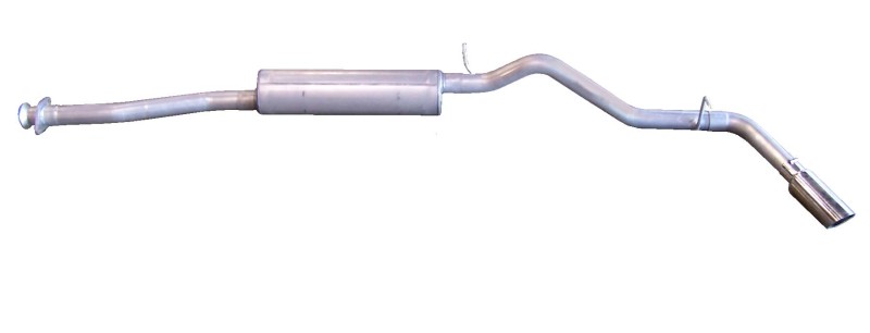 Chevrolet Colorado Performance Exhaust - Single - Gibson - Cat Back, Aluminized - `04-`05 Chevrolet Colorado Performance Exhaust - Single - Gibson - Cat Back, Aluminized - `04-`05