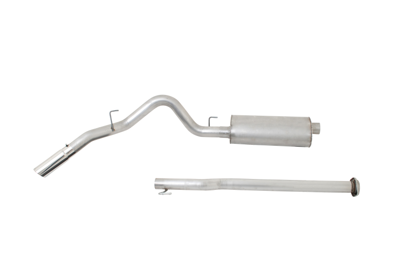 Ford F-150 Performance Exhaust - Single Rear Exit - Gibson - Cat Back, Aluminized - `15-`19 Ford F-150 Performance Exhaust - Single Rear Exit - Gibson - Cat Back, Aluminized - `15-`19