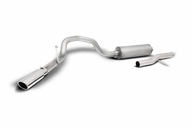 GMC Yukon XL 1500 Performance Exhaust - Single Rear Exit - Gibson - Cat-Back Single Exhaust - Stainless - `21-`22