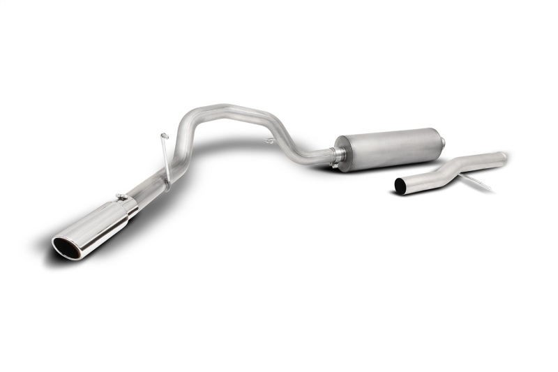 Chevrolet Silverado Performance Exhaust - Single Rear Exit - Gibson - Cat Back - Stainless - `20-`22 Chevrolet Silverado Performance Exhaust - Single Rear Exit - Gibson - Cat Back - Stainless - `20-`22