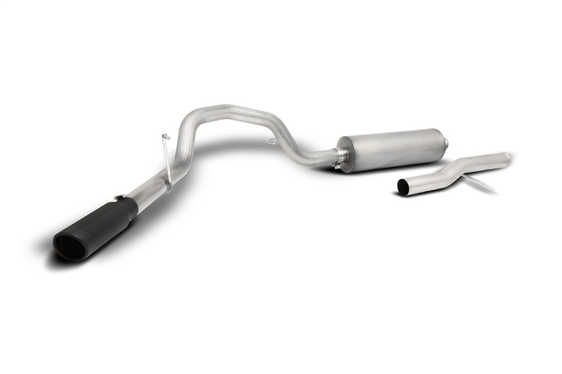 Chevrolet Silverado 2500 Performance Exhaust - Gibson - Black Elite Cat-Back Single - Black - `20-`26