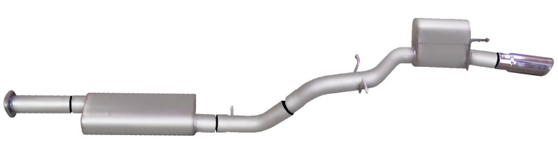 Jeep Commander Performance Exhaust - Single Rear Exit - Gibson - Cat Back - Stainless - `06-`10 Jeep Commander Performance Exhaust - Single Rear Exit - Gibson - Cat Back - Stainless - `06-`10