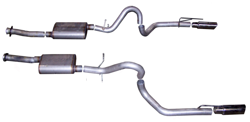 Ford Mustang Performance Exhaust - Dual - Gibson - Cat Back - `99-`04 Ford Mustang Performance Exhaust - Dual - Gibson - Cat Back - `99-`04