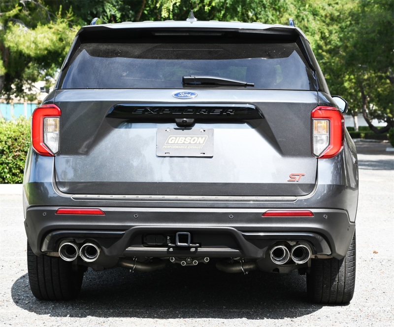 Ford Explorer ST Performance Exhaust - Rear - Gibson - Axle-Back Dual - `20-`21 Ford Explorer ST Performance Exhaust - Rear - Gibson - Axle-Back Dual - `20-`21