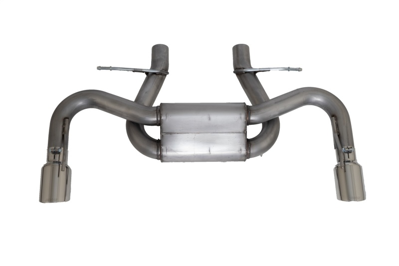 Chevrolet Camaro Performance Exhaust - Rear - Gibson - Axle-Back, Dual, Baffled/Chambered Muffler - Polished Stainless - `16-`21