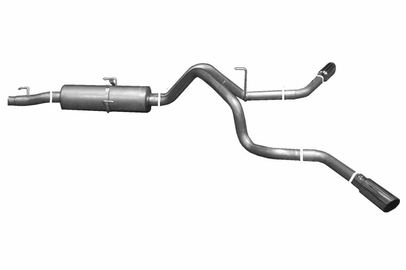Dodge Ram 1500 Performance Exhaust - Dual Rear Exit - Gibson - Cat Back Dual Extreme - `02-`05 Dodge Ram 1500 Performance Exhaust - Dual Rear Exit - Gibson - Cat Back Dual Extreme - `02-`05