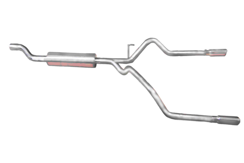 Dodge Ram 2500 Performance Exhaust - Gibson - Cat-Back Dual Split - Aluminized - `03-`04 Dodge Ram 2500 Performance Exhaust - Gibson - Cat-Back Dual Split - Aluminized - `03-`04