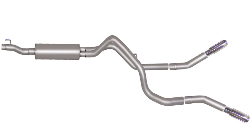 Dodge Ram 1500 Performance Exhaust - Rear - Gibson - Cat-Back Dual Extreme - Stainless - `06-`08 Dodge Ram 1500 Performance Exhaust - Rear - Gibson - Cat-Back Dual Extreme - Stainless - `06-`08