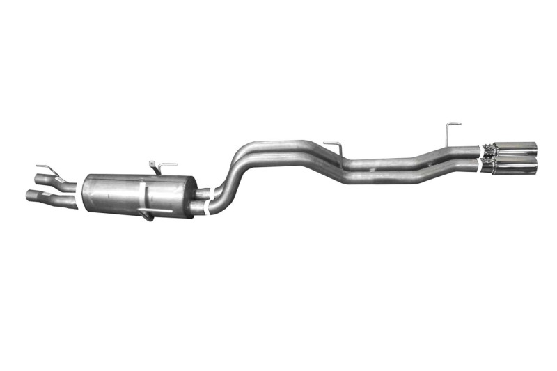 Dodge Ram 1500 SRT-10 Performance Exhaust - Rear - Gibson - Cat Back Dual Sport - Stainless - `05-`06 Dodge Ram 1500 SRT-10 Performance Exhaust - Rear - Gibson - Cat Back Dual Sport - Stainless - `05-`06