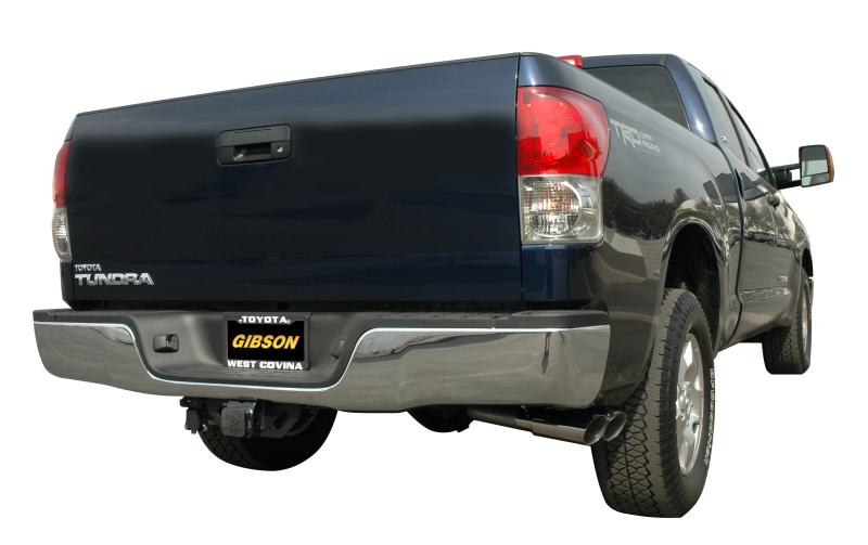 Toyota Tundra Performance Exhaust - Dual Sport - Gibson - Cat-Back Dual Sport - Stainless - `07-`19