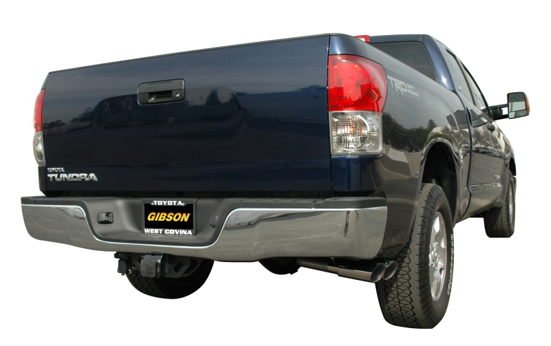 Toyota Tundra Performance Exhaust - Rear - Gibson - Cat-Back Dual Sport - Stainless - `14-`19