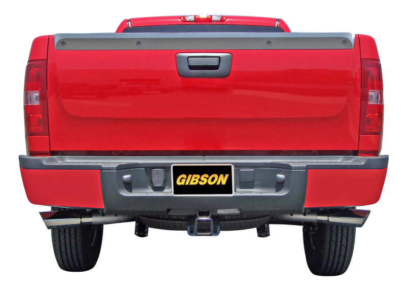 Ford F-150 Performance Exhaust - Rear - Gibson - Cat-Back Dual Extreme - Stainless - `11-`12
