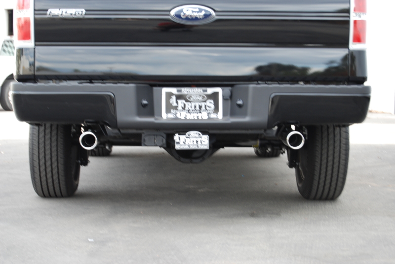 Ford F-150 Performance Exhaust - Gibson - Cat-Back Dual Sport - `09-`10