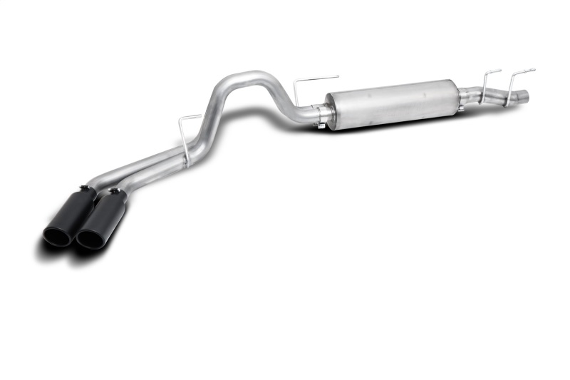 Ford F150 Performance Exhaust - Gibson - Cat Back Dual Sport - Black - `21-`24 Ford F150 Performance Exhaust - Gibson - Cat Back Dual Sport - Black - `21-`24