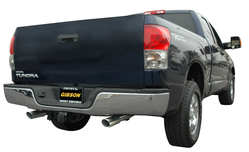 Toyota Tundra Performance Exhaust - Gibson - Cat-Back - Dual Split - `10-`19