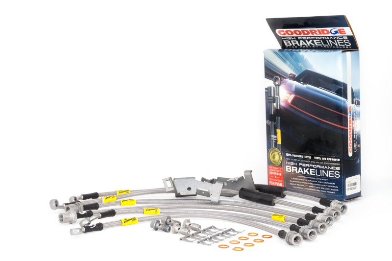 Chevrolet Silverado Brake Line Kit - Goodridge - G-Stop - `08-`13 Chevrolet Silverado Brake Line Kit - Goodridge - G-Stop - `08-`13