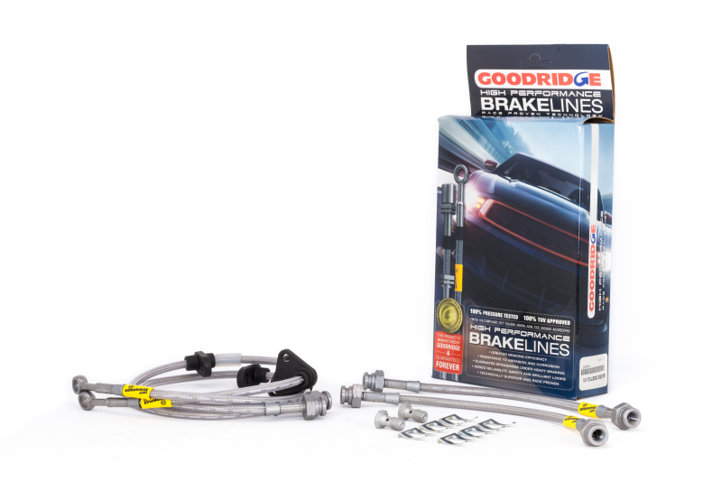 Honda Del Sol Brake Line Kit - Front + Rear - Goodridge - G-Stop - `93-`00