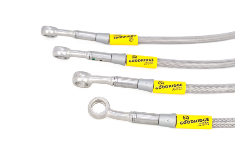 Toyota Camry Brake Line Kit - Front + Rear - Goodridge - G-STOP SS Braided - `96-`00
