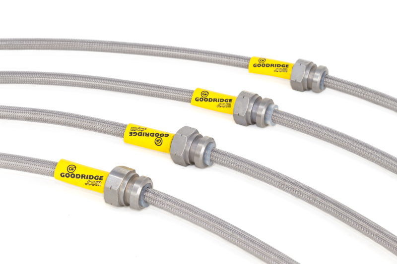 Mazda Protege 5 Brake Line Kit - Front + Rear - Goodridge - SS Braided - `01-`03